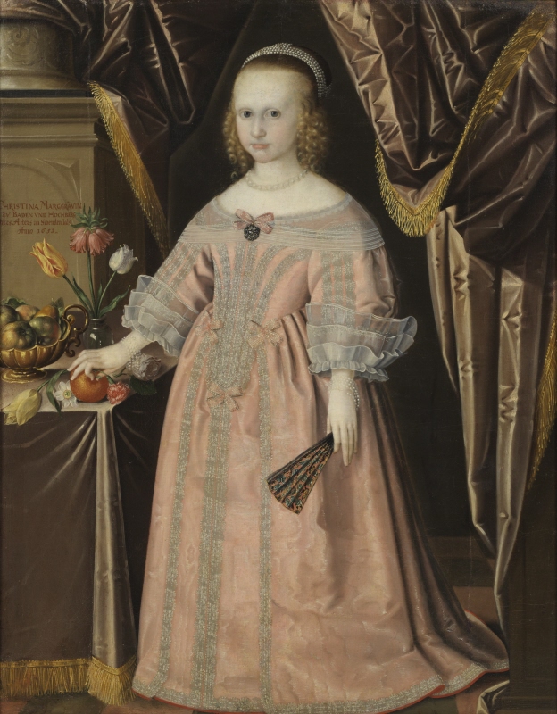 Christine (1645-1705), Princess of Baden-Durlach, Duchess of Sachsen-Gotha, 1651