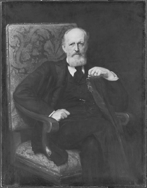 Johan Henrik Palme (1841-1932), finansman, bankdirektör, gift med Anna Julia Mathilda Lavonius
