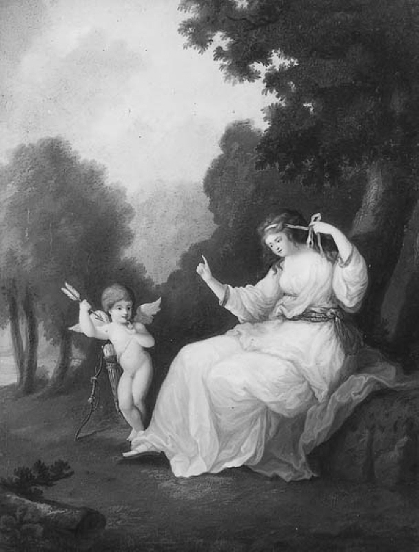 Landscape with a Young Woman and Cupid