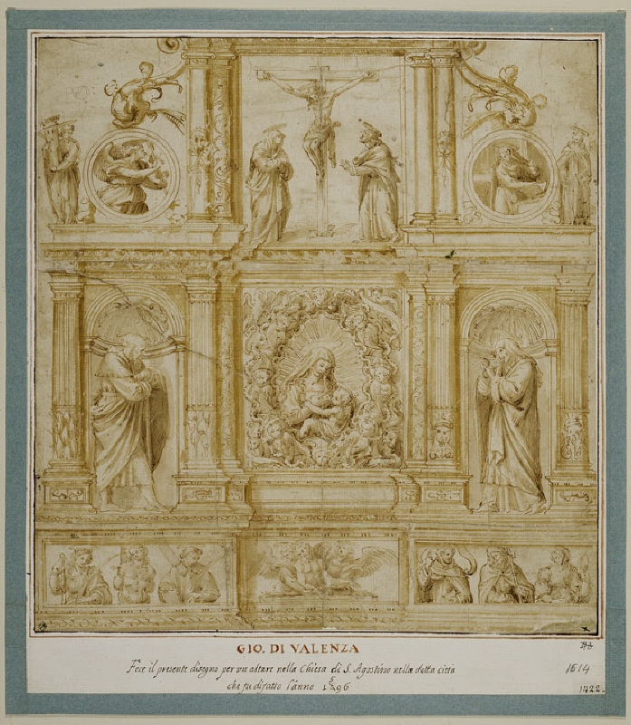 Altarpiece in the Church of San Augustine, Valencia