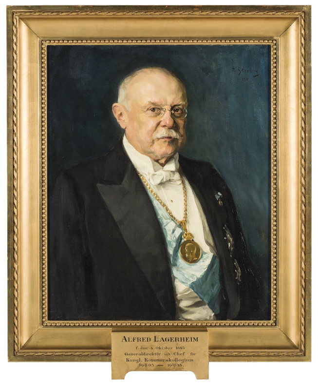 Carl Herman Theodor Alfred Lagerheim (1843-1924), generaldirektör i Kommerskollegium.