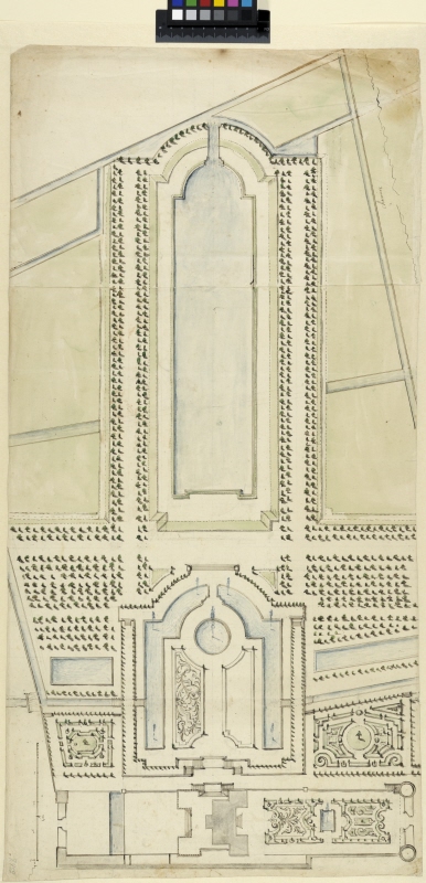 Design Plan, Probably for the Gardens at Greenwich