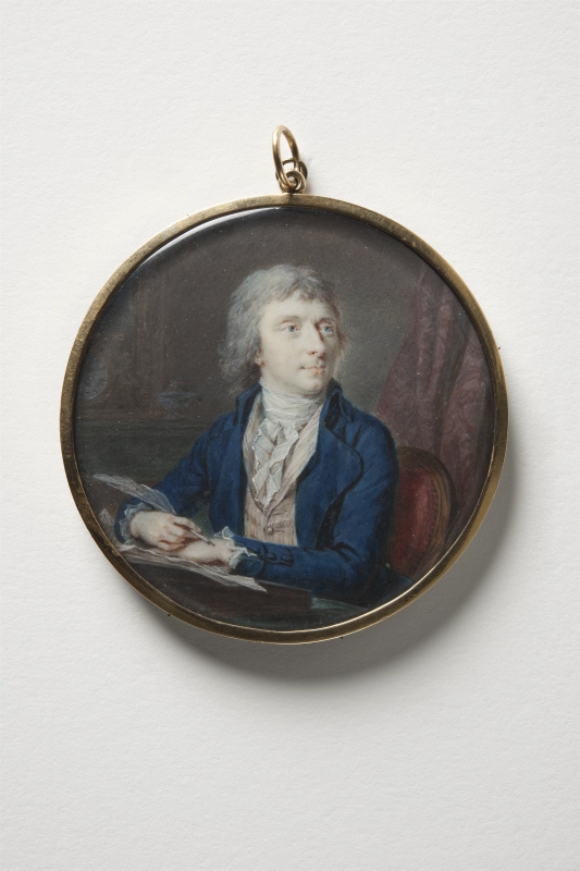 Portrait presumed to be Johan Christian Constantin Brun, Danish Tradesman