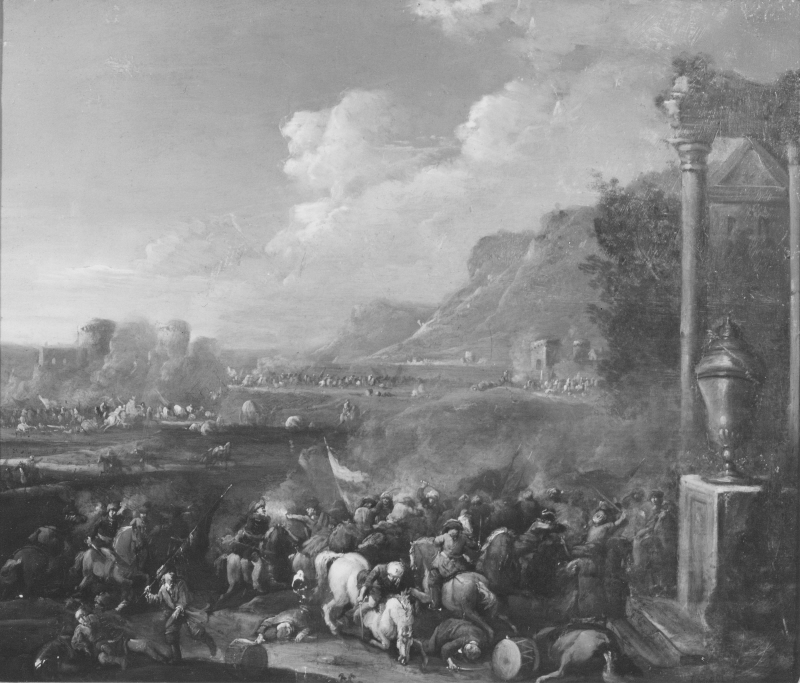 Cavalry Battle between Turks and Austrians (Cavalry Battle)