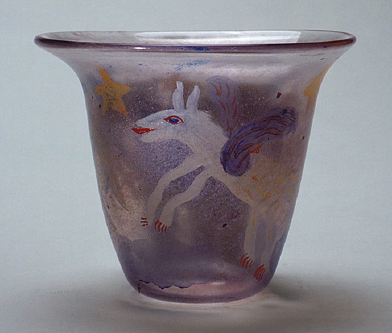 Bowl ”Horses in the sky”