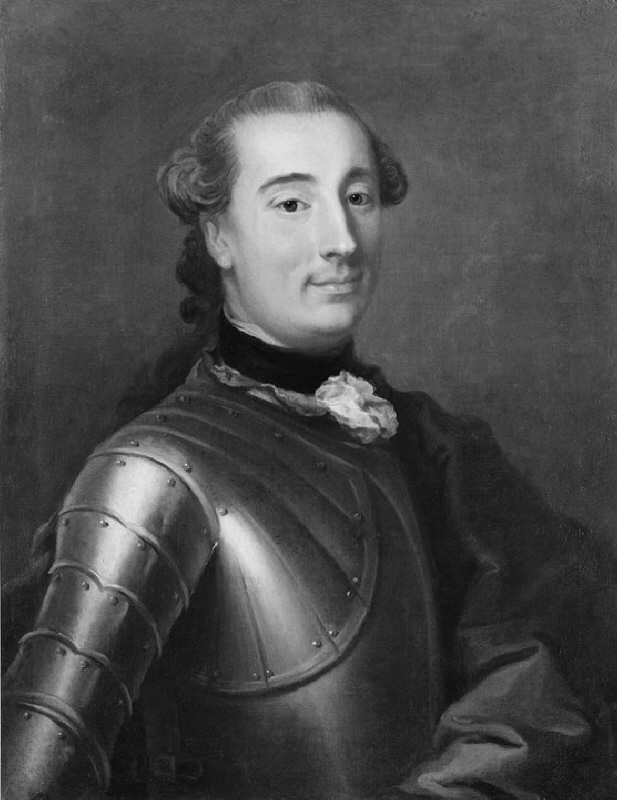 Fredrik Ulrik Cronhielm af Flosta (1731-1769), greve, kapten, gift med Amalia Hindrietta Cornelia Anckarstierna
