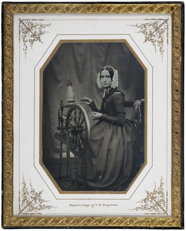 Henriette Charlotta Catharina Ronjon (1817-1891), g.m. fotografen Johan Wilhelm Bergström
