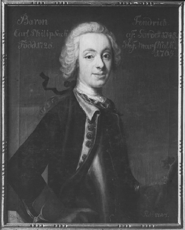 Carl Filip Sack, 1726-97