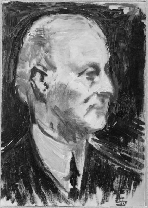 Conrad Pineus (1872-1945), dispaschör, konstsamlare, gift med Dagny Arbo
