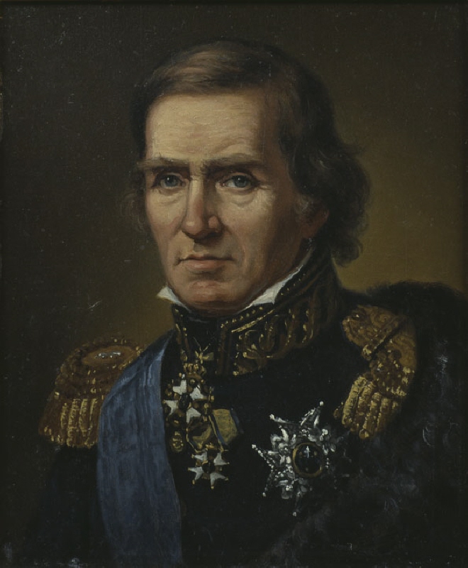 Baltzar Bogislaus von Platen (1766-1829), count, governor, channel builder, married to Hedvig Elisabeth Ekman