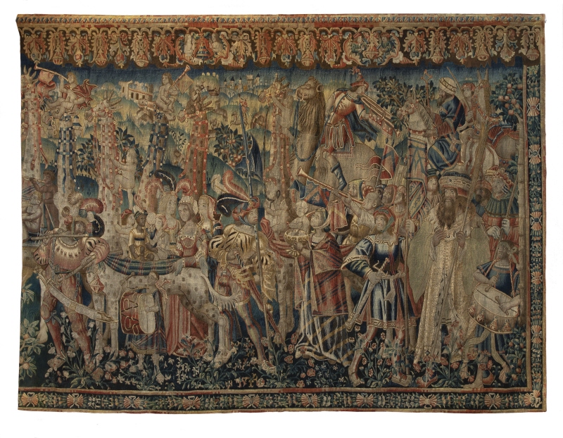 Tapestry, "The return of Vasco da Gama"