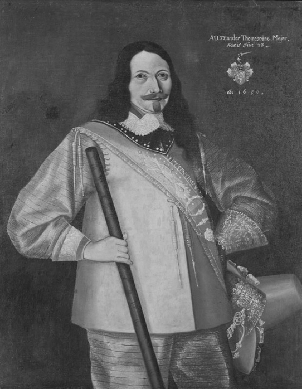 Allexander Thomescāne (född 1605), major