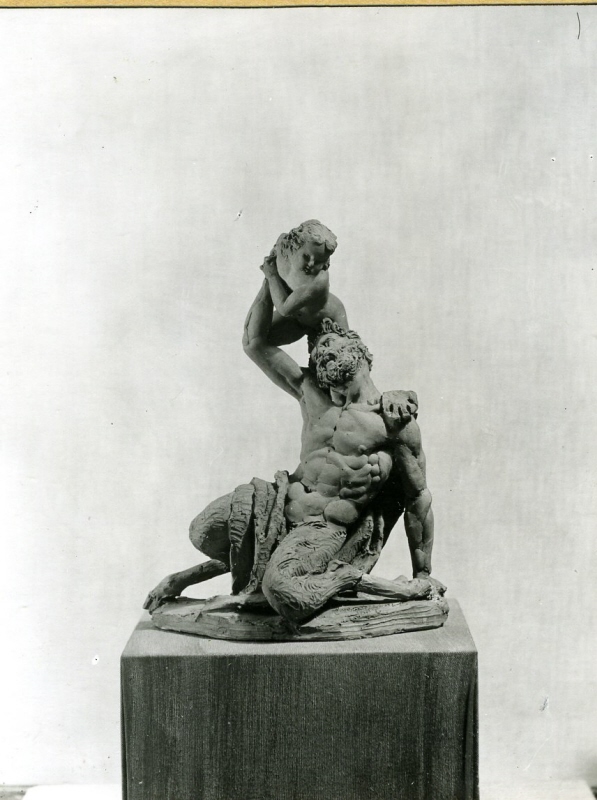 Faun Playing with a Cupid