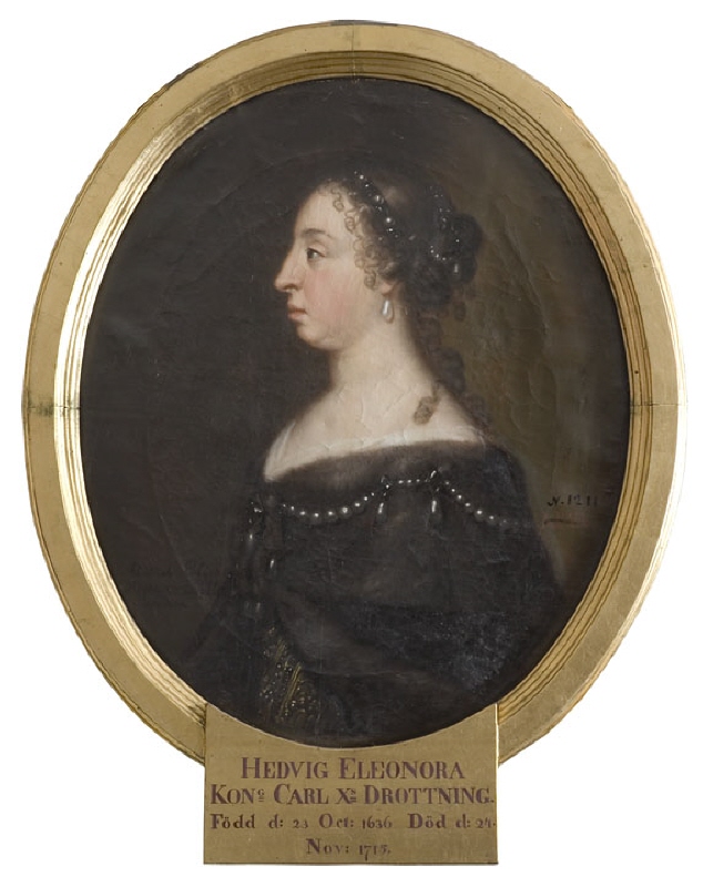 Hedvig Eleonora, 1636-1715, prinsessa av Holstein-Gottorp, drottning av Sverige