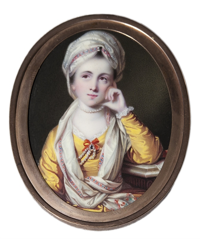 Nancy (Anne) Parsons, Viscountess Maynard, in Turkish costume