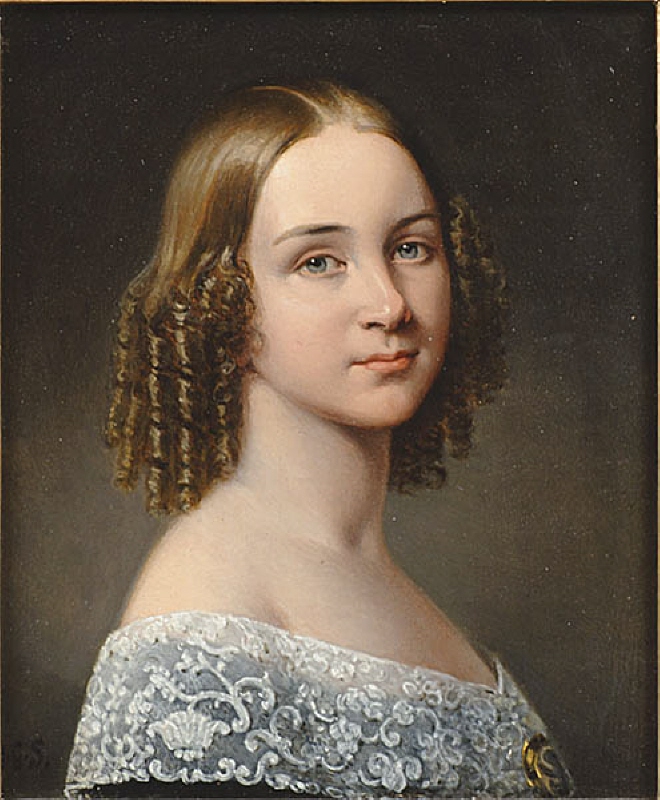 Jenny Lind (1820-1887), singer, married to pianist Otto Goldschmidt