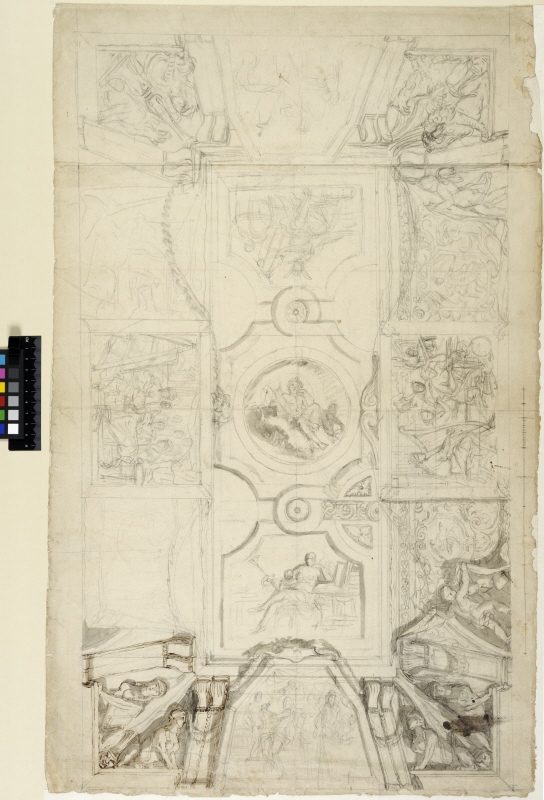 Project for a Ceiling in the House of Perrault, Paris