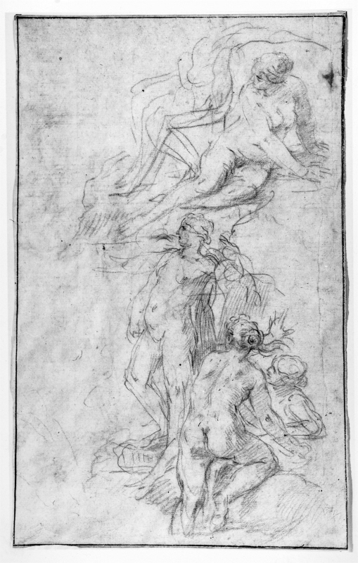Studies for a Composition of Diana Bathing