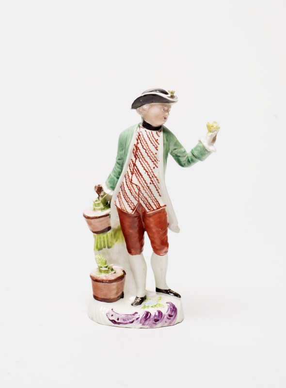 Figurine "Cavalier as Gardener"
