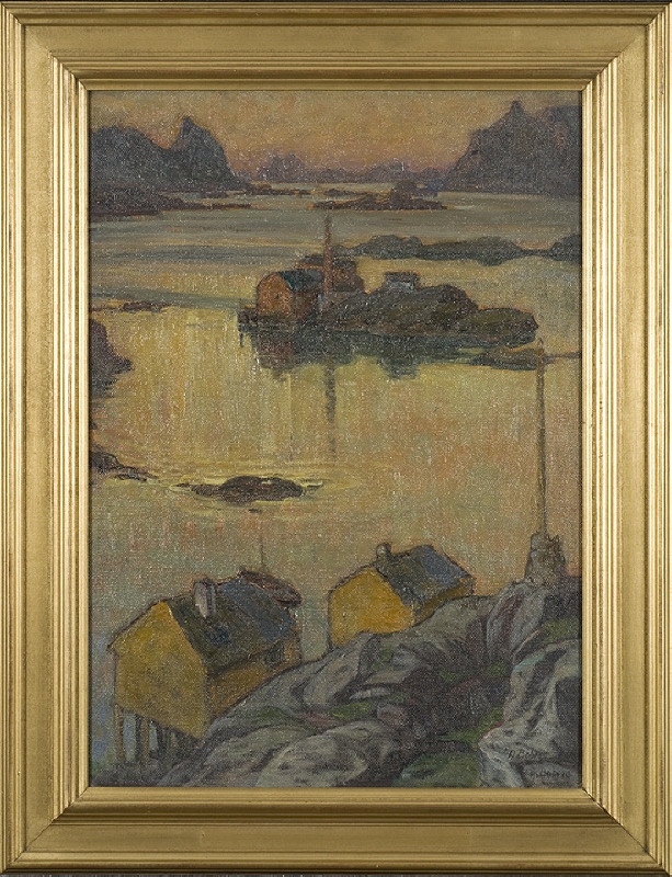 An August Night. Study from North Norway