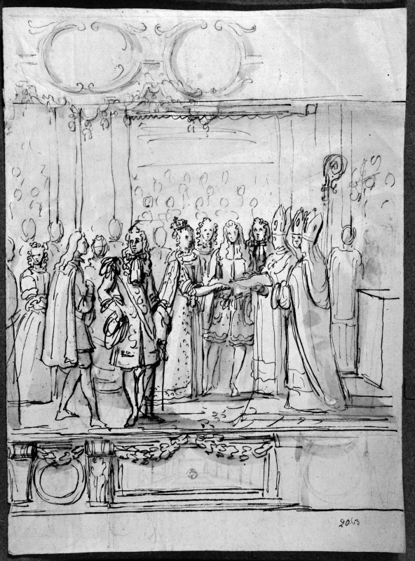 Bröllopet mellan Karl II av Spanien och Marie Louise av Orleans i Fontainebleau