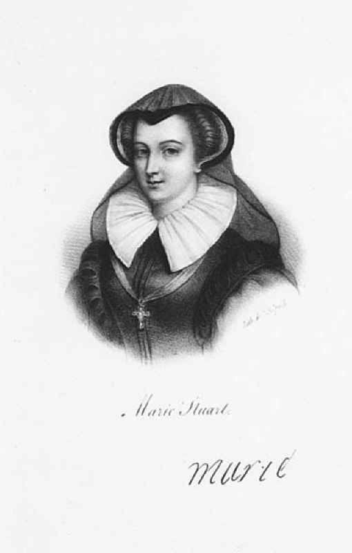 Porträtt av Marie Stuart