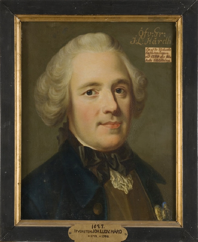 Johan Ludvig Hård, 1719-1798