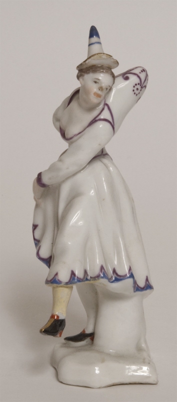 Figurin, flicka som Punchinella
