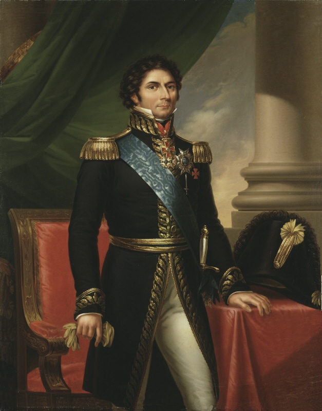 Karl XIV Johan (1763-1844), king of Sweden and Norway, married to Desirée Clary