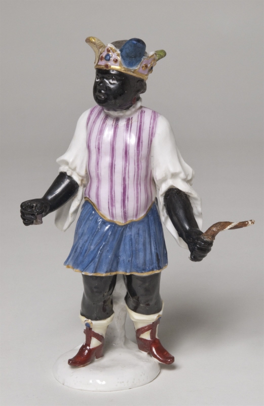 Figurin, morian med pil och båge
