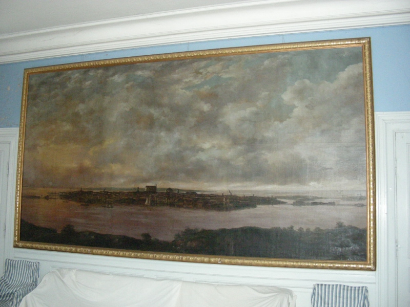 Målning föreställande Karlskrona