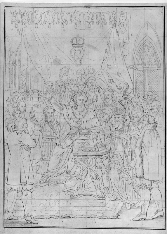 Gustav Vasa avlägger en ed