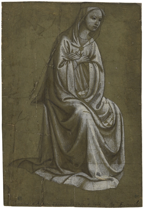 Study for the Virgin in an Annunciation