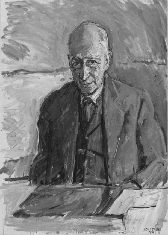 Alf Ahlberg (1892-1979), Doctor of Philosophy, author, principal, married to 1. Edith Larsson, 2. Rut Davidsson