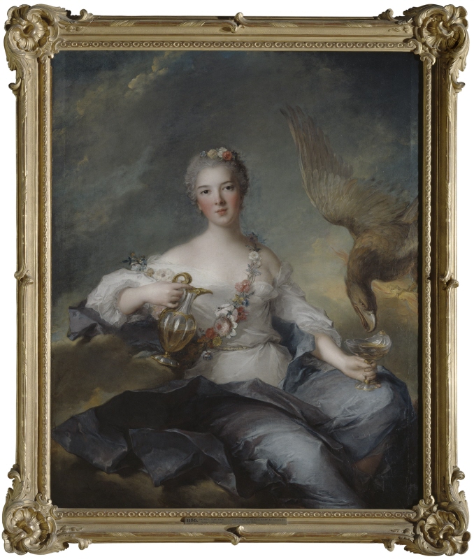 Duchesse de Chartres (1726-1759) as Hebe