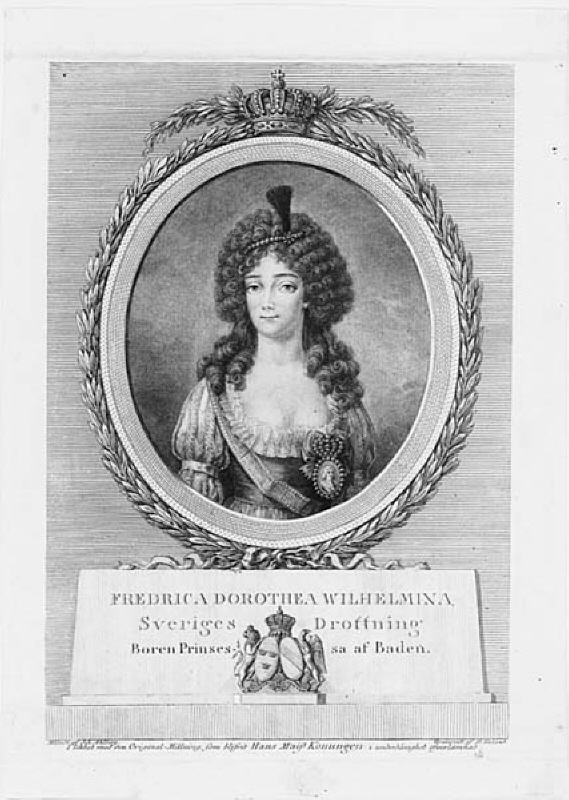 Fredrica Dorothea Wilhelmina, Sveriges drottning
