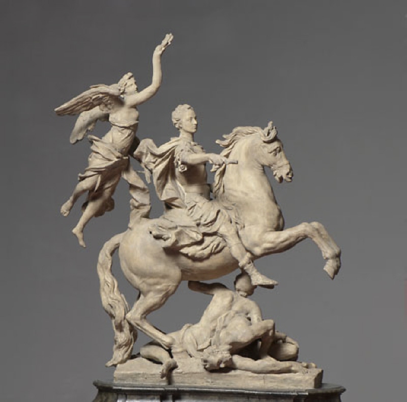 Karl XII till häst