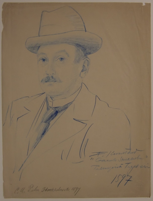 Carl Ulrik Palm (1864-1954), museiman, konsthandlare, konstskriftställare