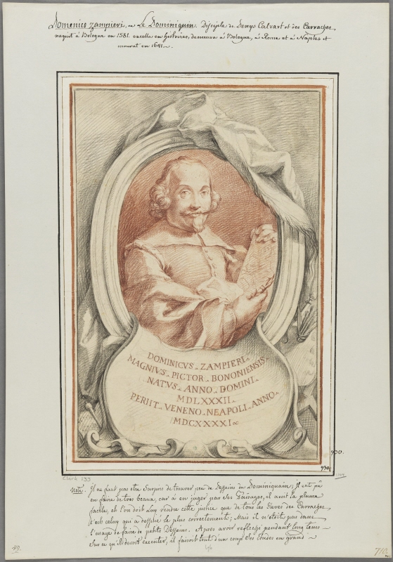 Porträtt av Domenico Zampieri, il Domenichino