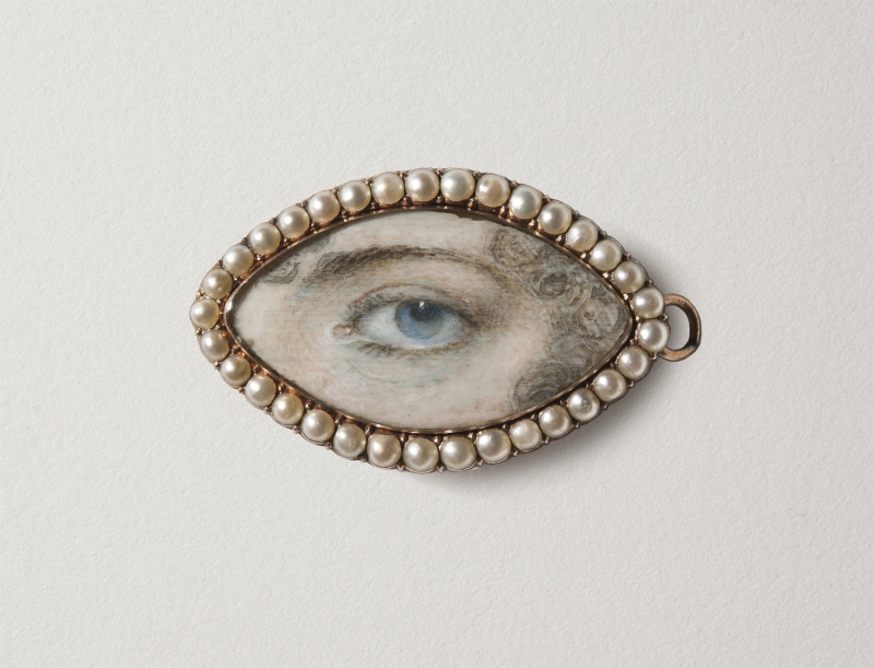 Eye miniature, depicting Ann Fryer (prob. b. 1768)