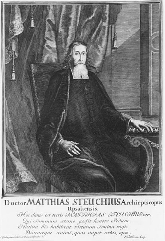 Porträtt av ärkebiskopen Matthias Steuchius