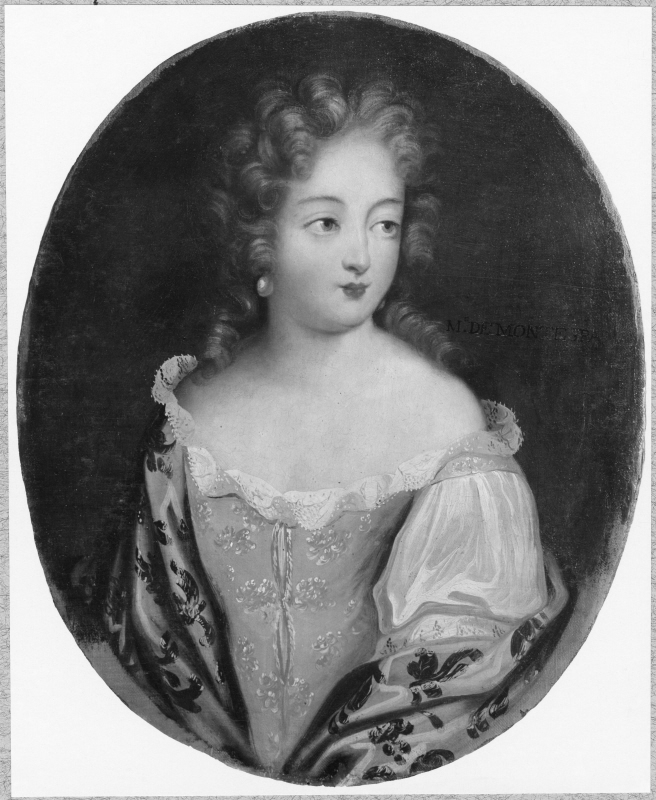 Mme de Montespan, Françoise-Athenais de Rochechouart (1641-1707), g.m. Henrik Ludvig Pardaillan de Condrin, markis de Montespan, och Ludvig XIV:s maitresse