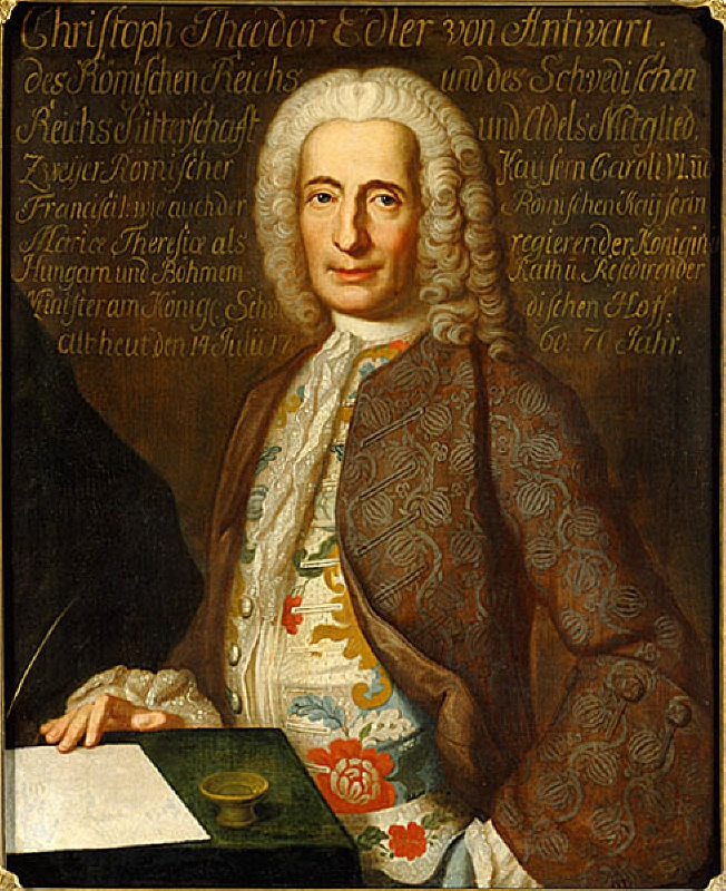 Christoph Theodor Antivari, 1690-1763, österrikisk diplomat, kejserlig resident