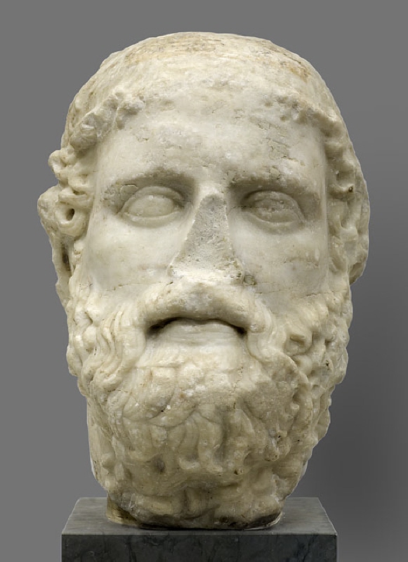 Greek Poet Anakreon (wrongly entitled Demosthenes)