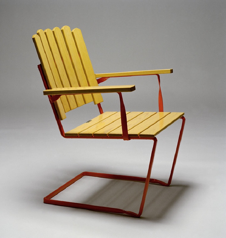 Garden chair Grythyttan, model A2, renovated by the producer