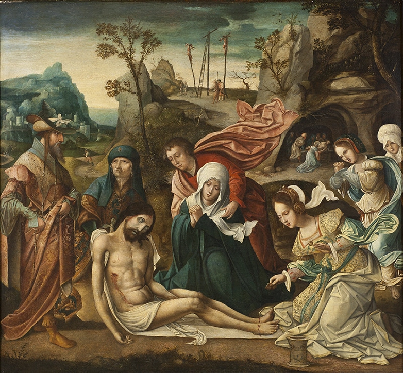 The Lamentation and the Entombment