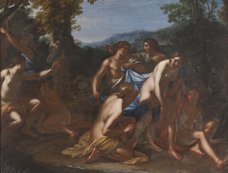 Diana och Callisto med nymfer