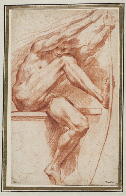 Study for the Figure of Apollo in "Summer"
