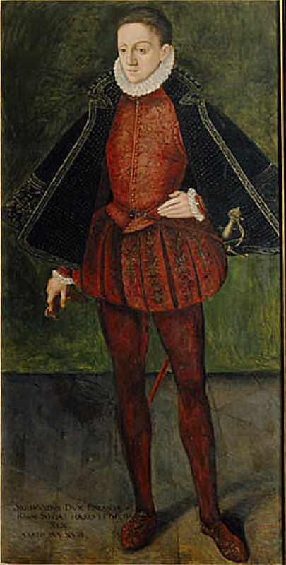 Sigismund I / III (1566-1632), king of Sweden, king of Poland, married to 1. Anna of Austria, 2. Konstantia of Austria
