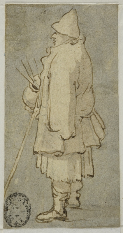 Standing Man with a Stick